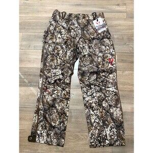 Badlands Catalyst Mens XL Outer layer Camo Side Zip Cargo Hunting Logo Pants